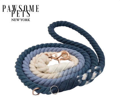 ROPE LEASH - OMBRE BLUE