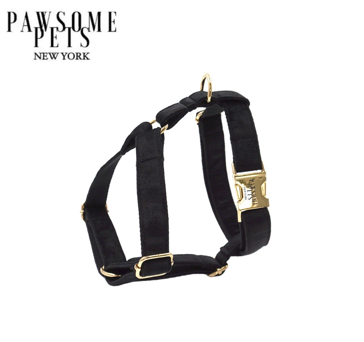 STEP IN HARNESS - BLACK by Pawsome Pets