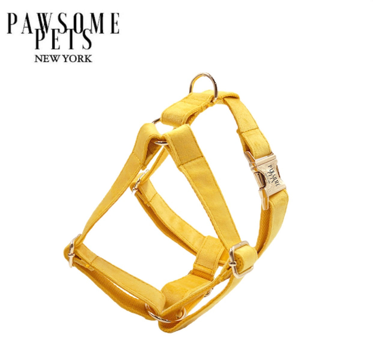 STEP IN HARNESS - DARK YELLOW by Pawsome Pets