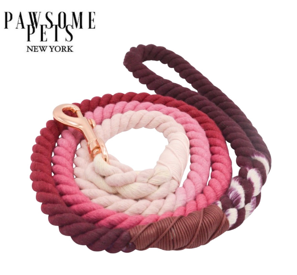 ROPE LEASH - LILY by Pawsome Pets