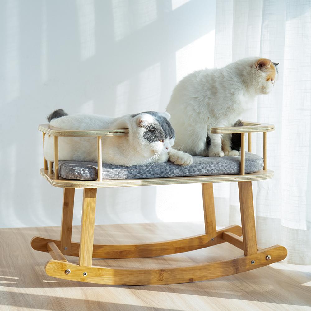 The Comfy Rocking Pet Bed