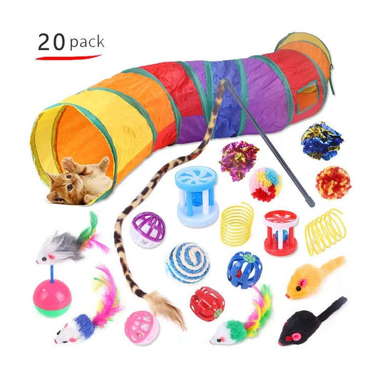 Assorted Cat Toys - 20 pc